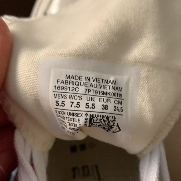 Women’s Converse “Know Your Power/ Be Heard” High Tops - Picture 6 of 7